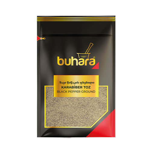 BUHARA GROUNDED BLACK PEPPER 1000GR X10