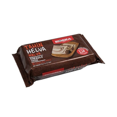 KOSKA ჰალვა კაკაოთი 500გრ*12ც