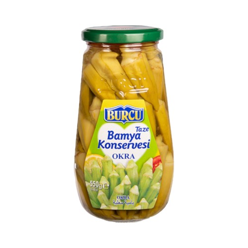 BURCU დაკონსერვებული ოკრა(