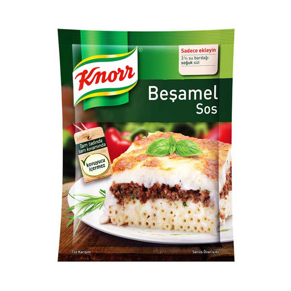 KNORR ბეშამელის სოუსი 70მლ*48ც 8690637839160