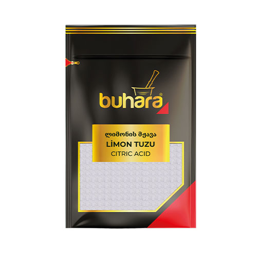 BUHARA ლიმონმჟავა 60გრ*12ც