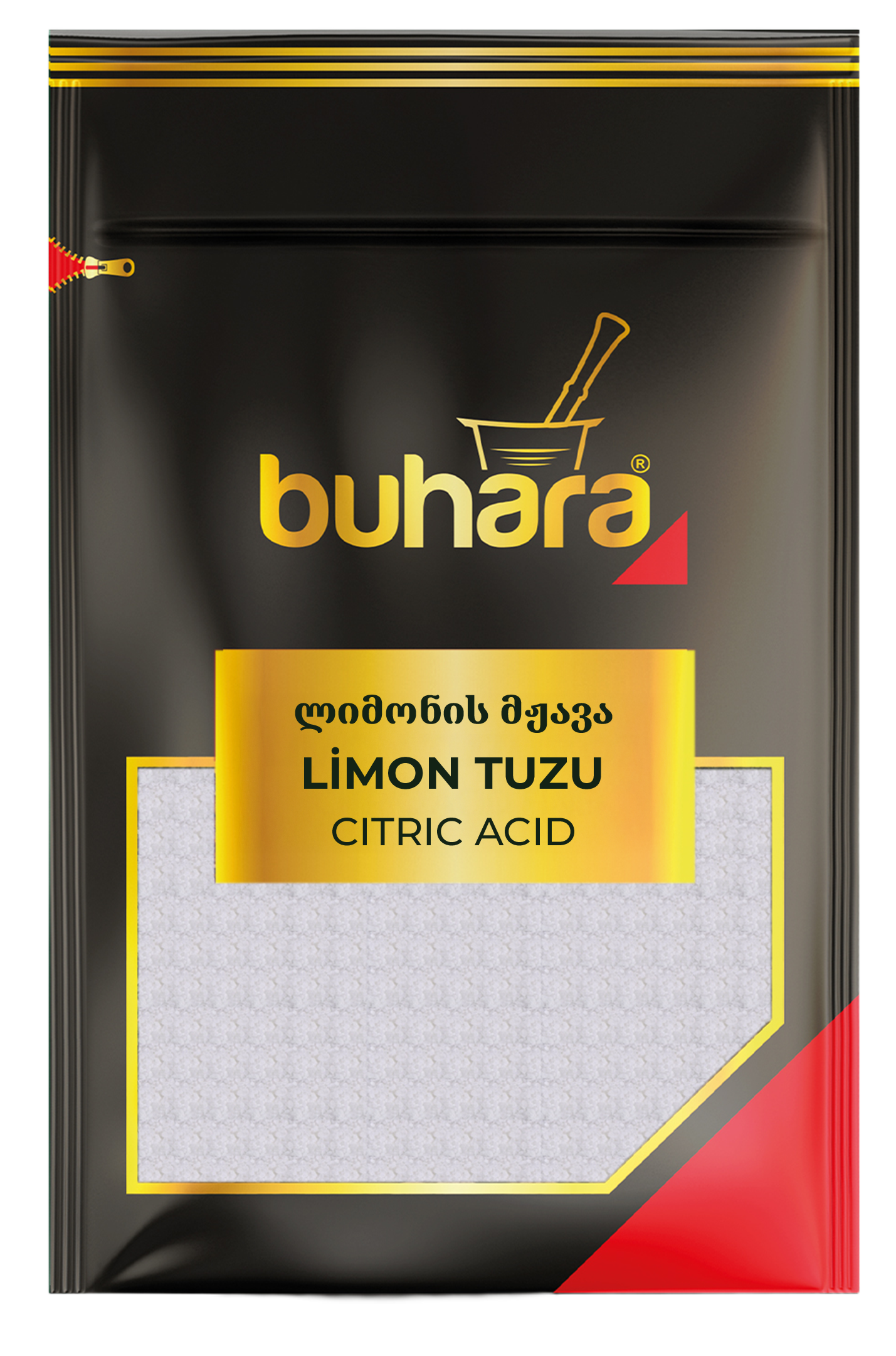 BUHARA ლიმონმჟავა 60გრ*12ც 8692888101331