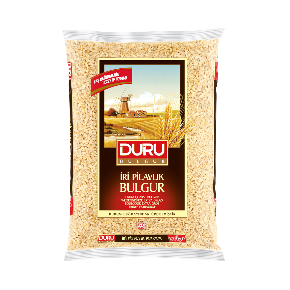 DURU ბულგური წვრილი კატლეტისთვის 1 კგ*12ც 8691440200109