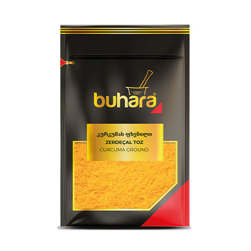 BUHARA POWDERED TURMERIC 50GR X12 (CURCUMA) 8692888631678