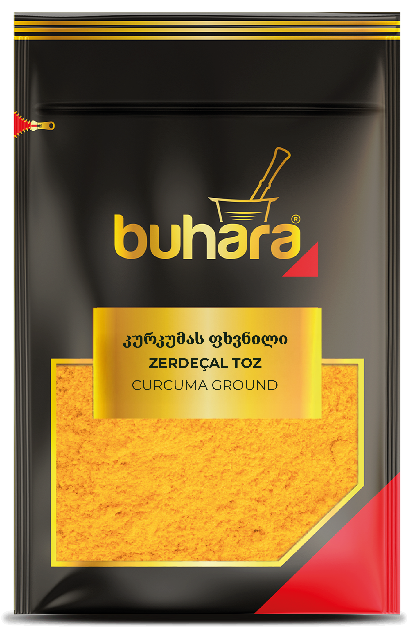 BUHARA კურკუმა დაფქული 50გრ*12ც 8692888631678