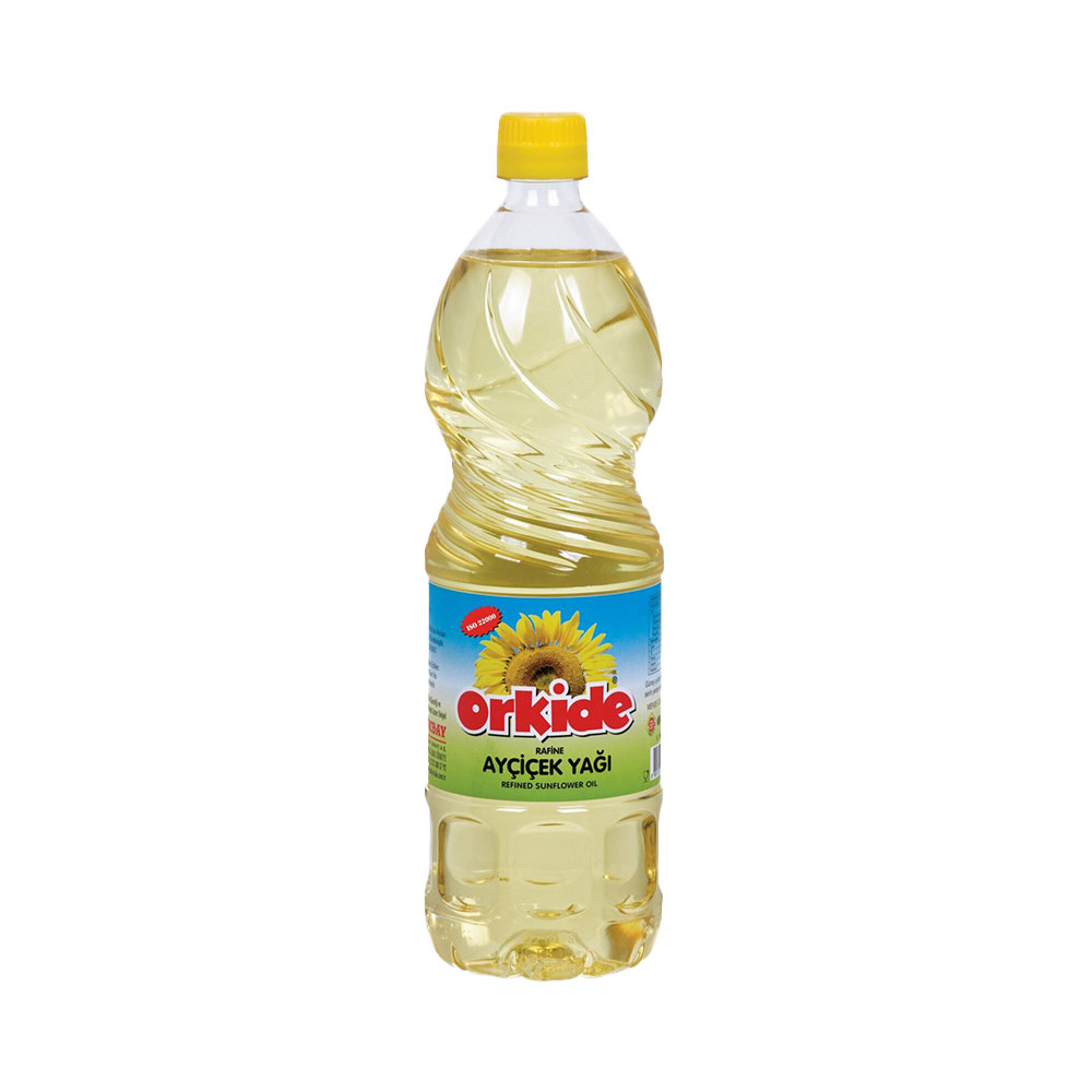 ORKIDE მზესუმზირის ზეთი 1 ლტ*12ც 8691313010026