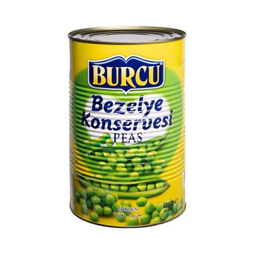 BURCU CANNED PEAS 4250GR X6