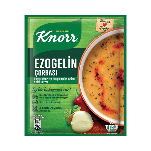 KNORR მზა სუპი ეზოგელინი 74გრ 12 ც*12შ.