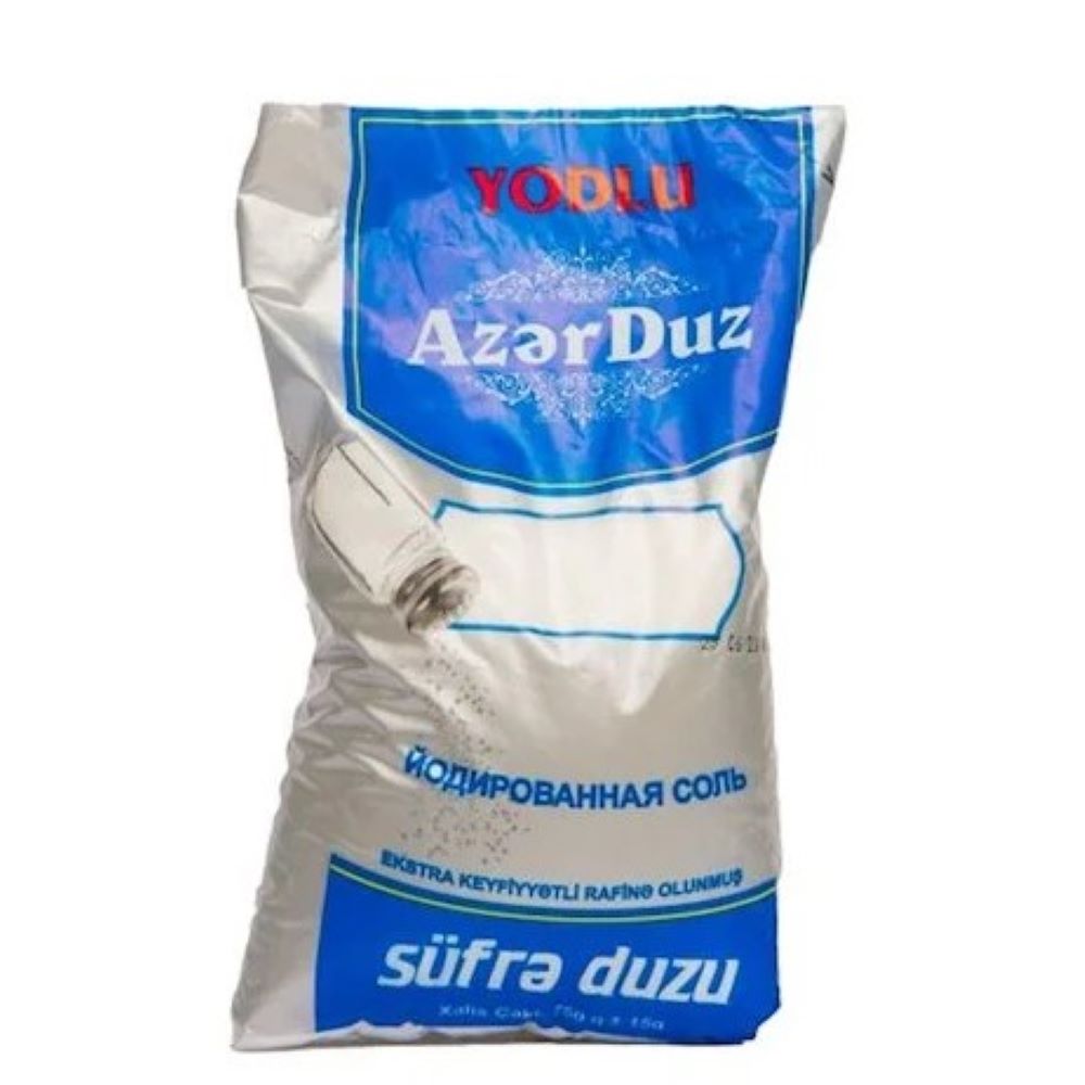 იოდიზირებული მარილი აზერდუზი 750გრ 