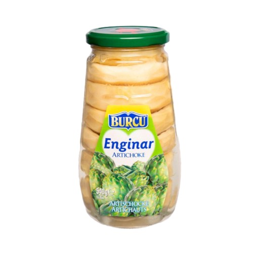 BURCU არტიშოკის კონსერვი 540 გრ*12 ც