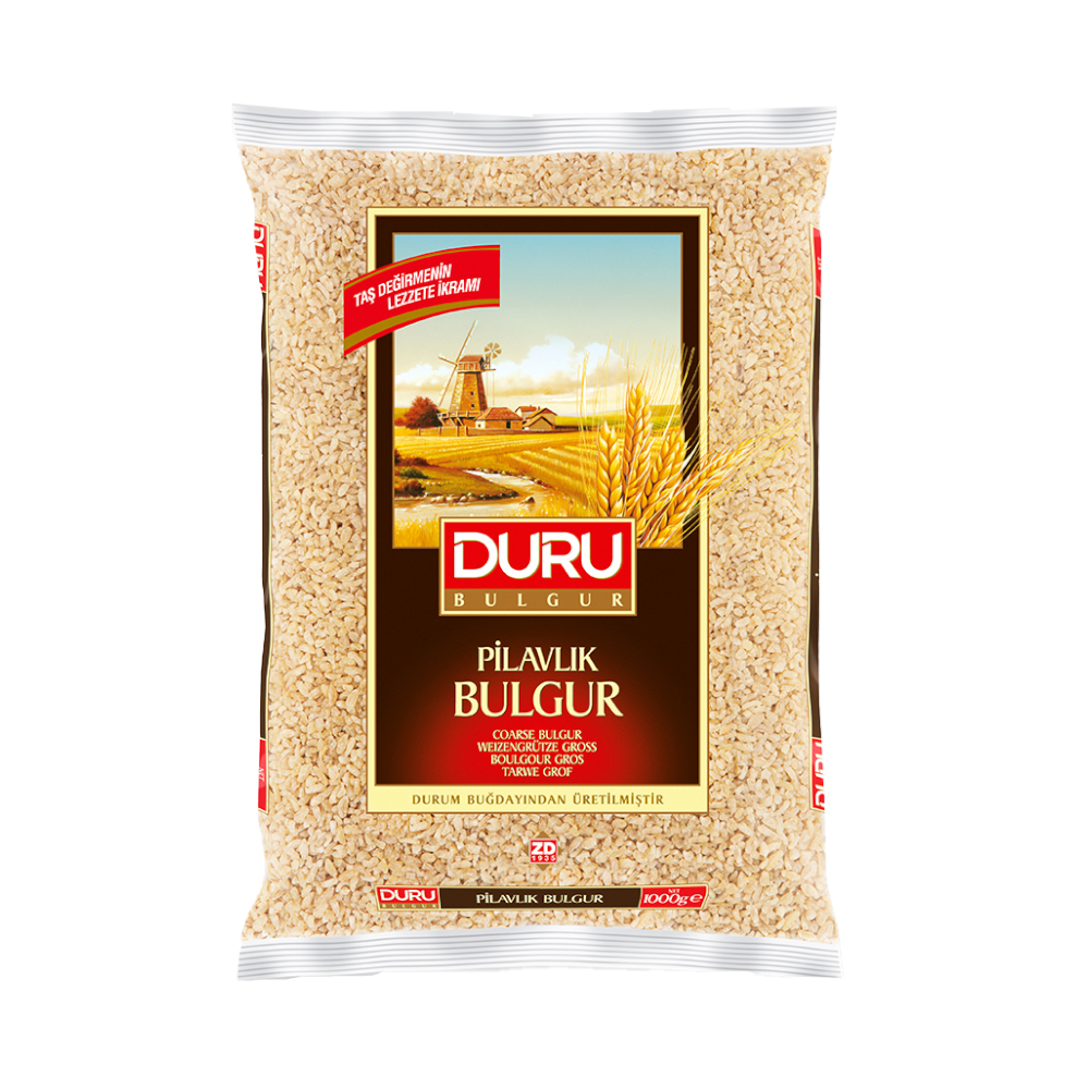 DURU ხორბალი ბულგური 1 კგ*12ც (IRI)