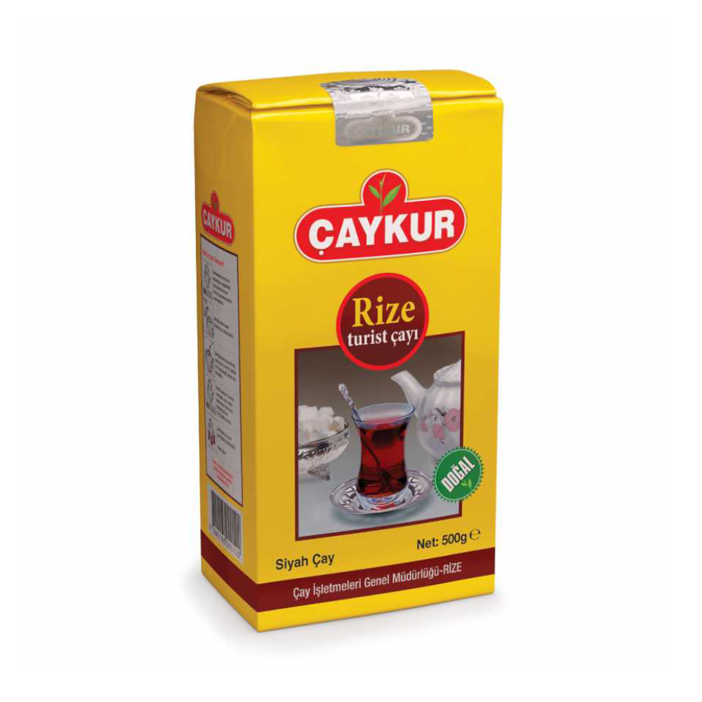 CAYKUR ჩაი რიზე ტურისტი 500 გრ*15ც 8690105000122