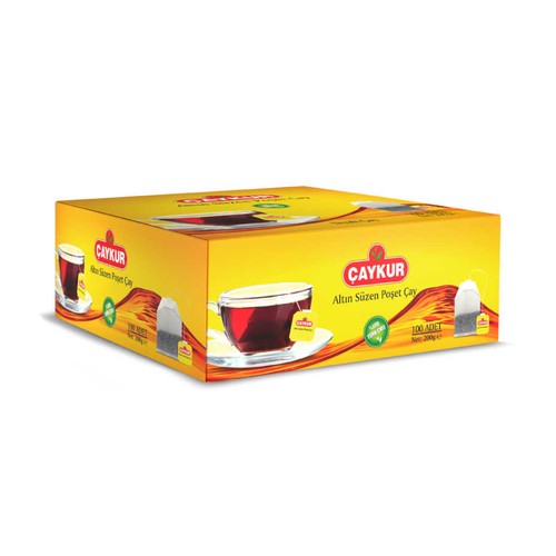 CAYKUR BLACK TEA BAGS (100PCS) 200GR X16