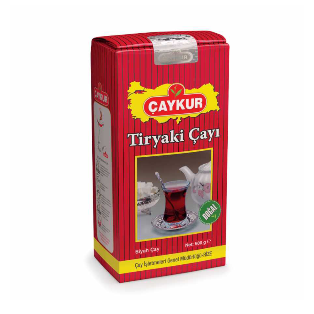 CAYKUR შავი ჩაი თირიაკი 500 გრ*15ც 8690105000719