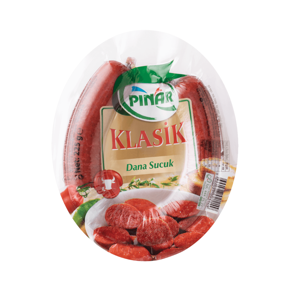 PINAR საქონლის სუჯუხი კლასიკი 225გრ*12ც 8690527021149