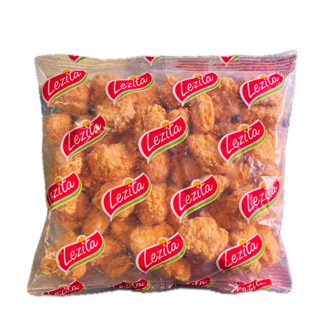 LEZITA ქათმის ფილე დამუშაბული (კრისპით) (CRISPY FILLET TEND) 1კგ*10 