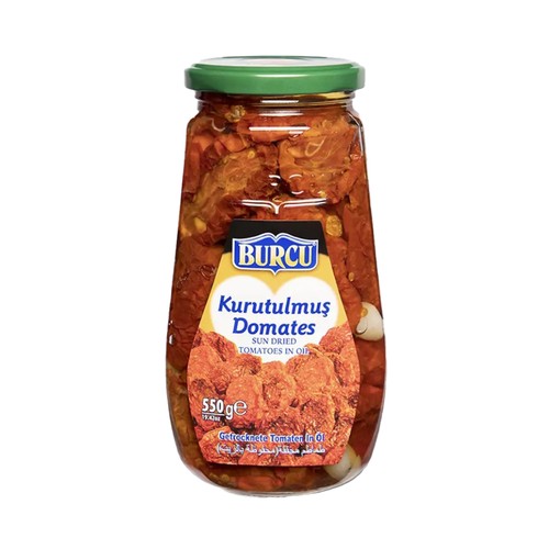 BURCU ხმელი პომიდორი 550 გრ*12ც 8691573079153