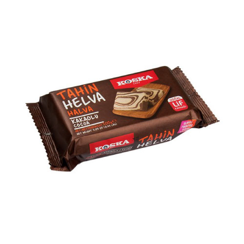 KOSKA ჰალვა კაკაოთი 200გრ*12ც