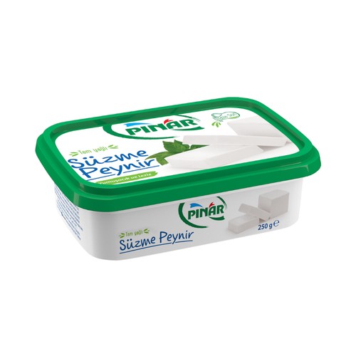 PINAR თეთრი ყველი "სუზმე" ცხიმიანი 250გრ*12ც