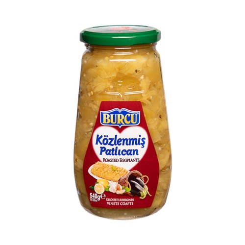 BURCU მოთუშული ბადრიჯანი დაკონსერვებული 540გრ*12ც