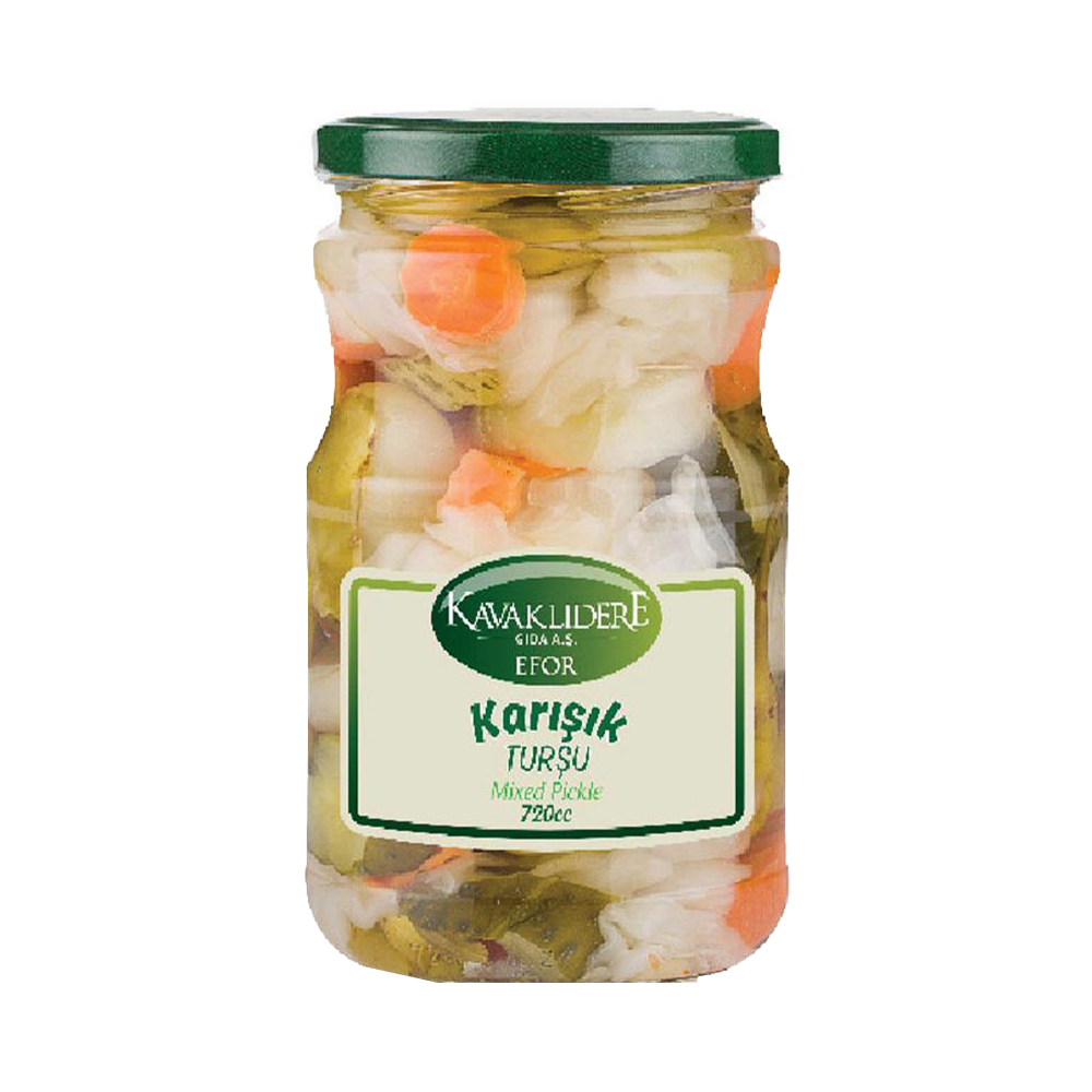 KAVAKLIDERE EFOR მწნილის ასორტი 680გრ*12ც