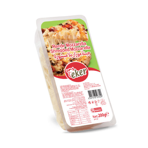 EKER გახეხილი მოცარელა 200გრ*12ც 8691316523349