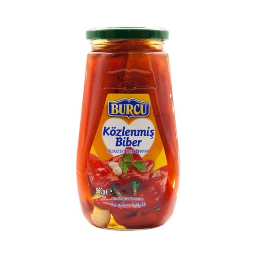 BURCU მოთუშული წიწაკა დაკონსერვებული 560გრ*12ც 8691573012730