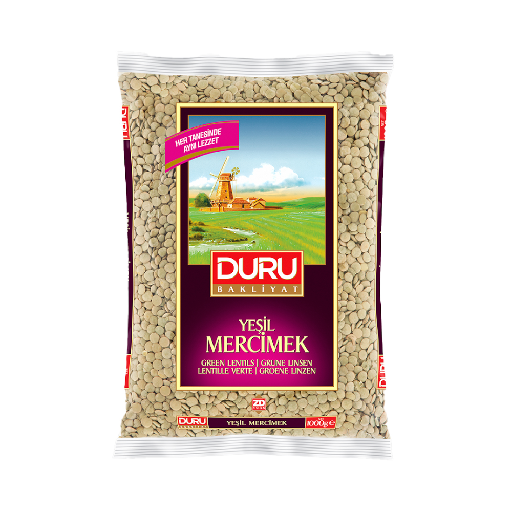 DURU მწვანე ოსპი 1 კგ*12ც