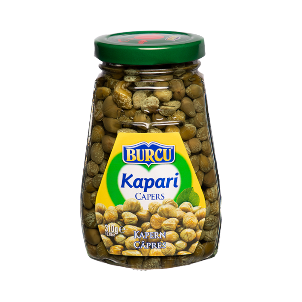 BURCU კაპარი დაკონსერვებული 310 გრ*12ც 8691573079610