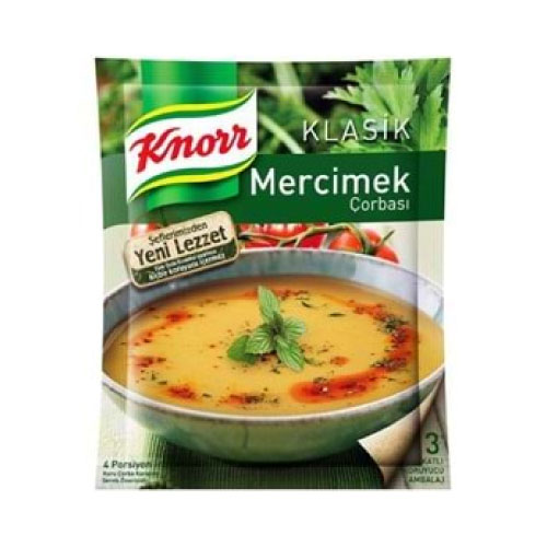 KNORR მზა სუპი ოსპის 76 გრ 12ც*12შ.