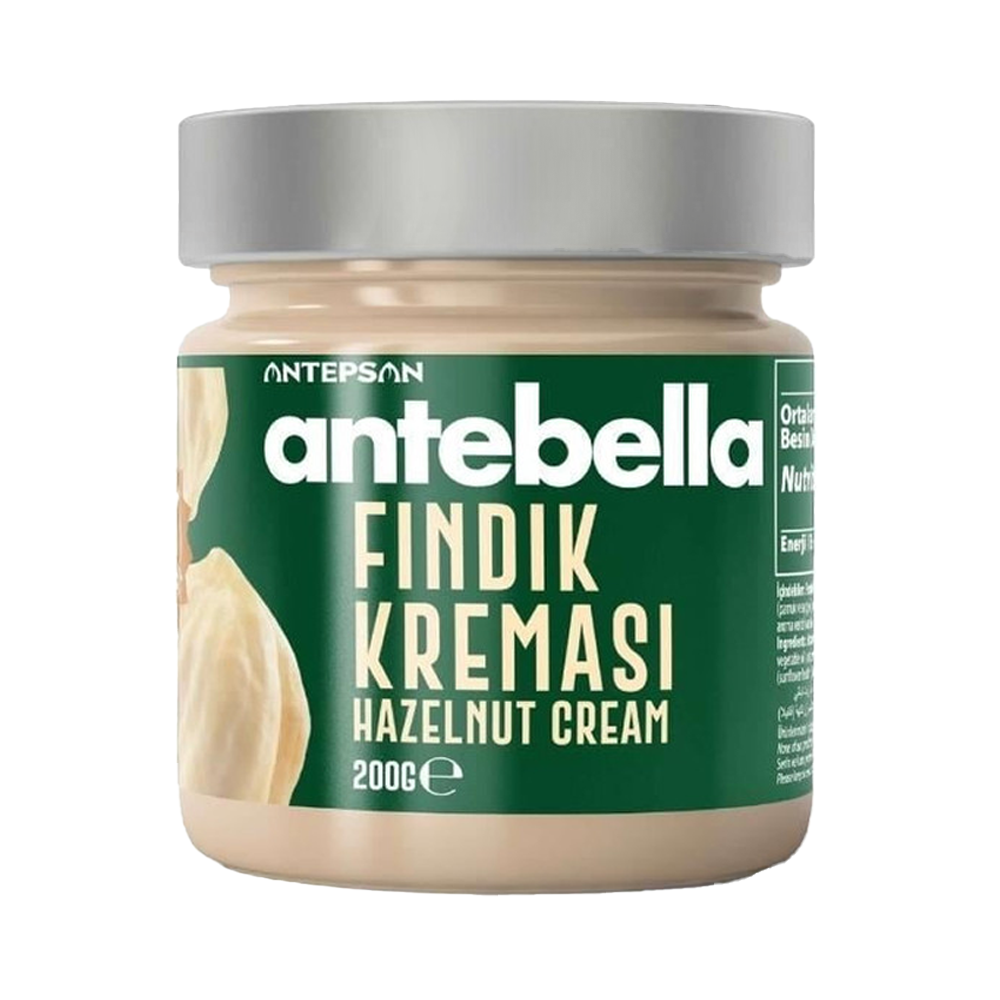 ANTEBELLA თხილის პასტა (50%) 200გრ*12ც (შუშა)