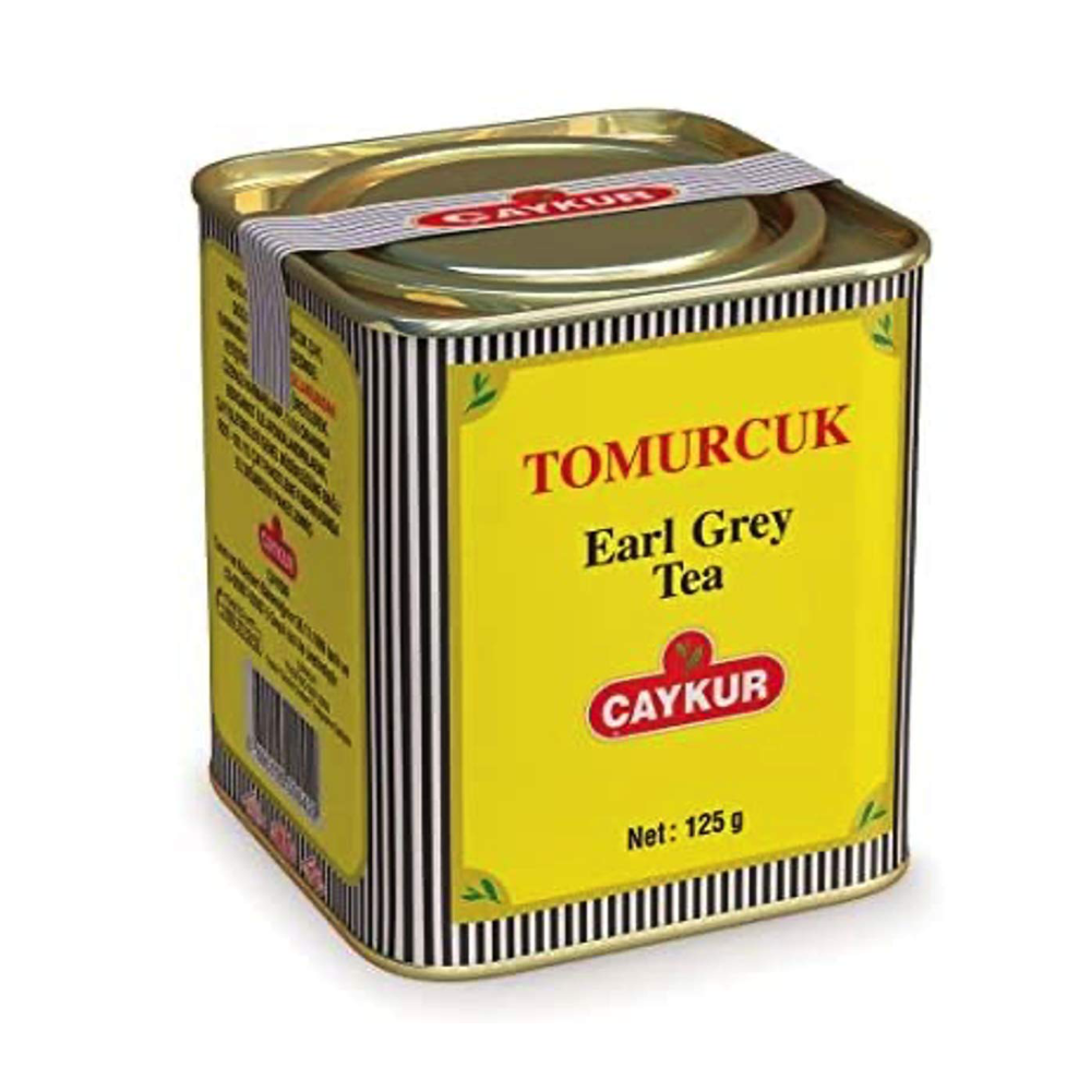 CAYKUR ბერგამოტის ჩაი 125გრ თუნუქში*24ც(tomurcuk) 8690105000429