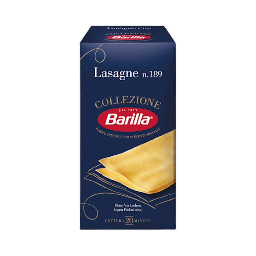 BARILLA LA COLLEZIONE მაკარონი ლაზანია 500გრ*15 8076809523738