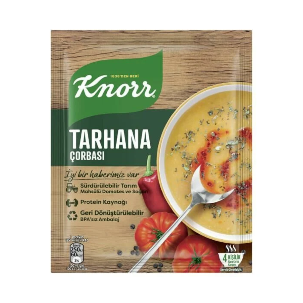 HAZIR ÇORBA(Knorr
Tarhana 74grX12ad)12ad 8690637058523