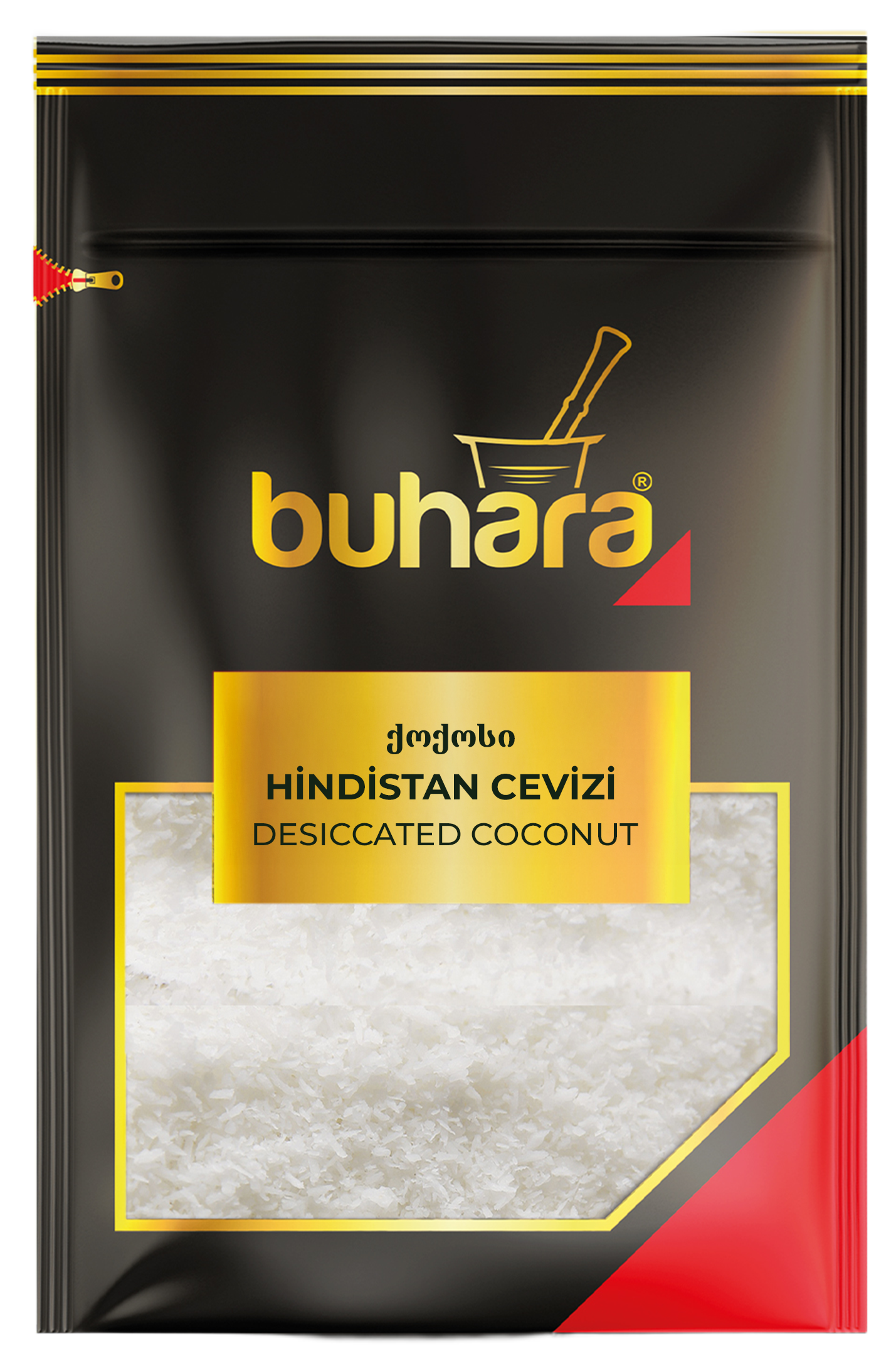 BUHARA ქოქოსის ფანტელი 40გრ*12ც 8692888101034