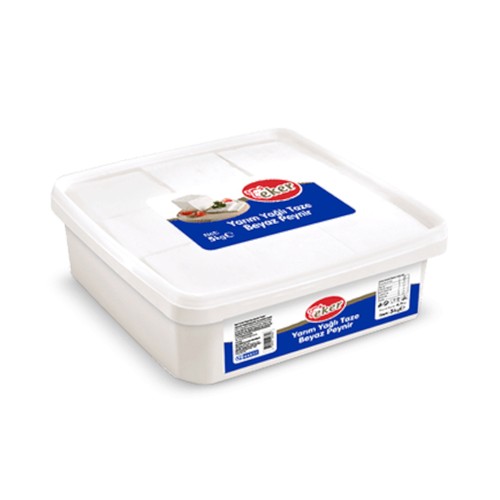 EKER ნახევრად ცხიმიანი თეთრი ყველი 5000გრ*2ც 8691316521895