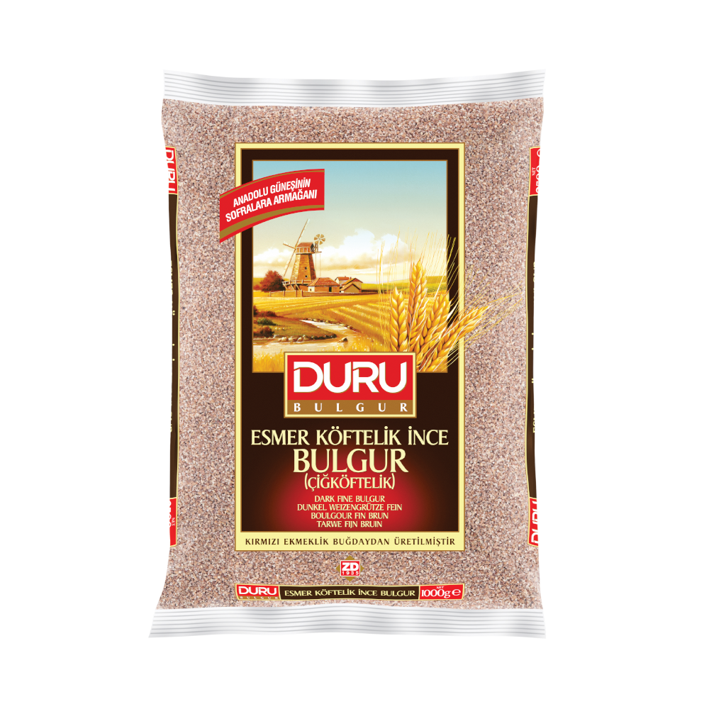 DURU ყავისფერი ბულგური კატლეტისთვის(ESMER)) 1 კგ*12ც