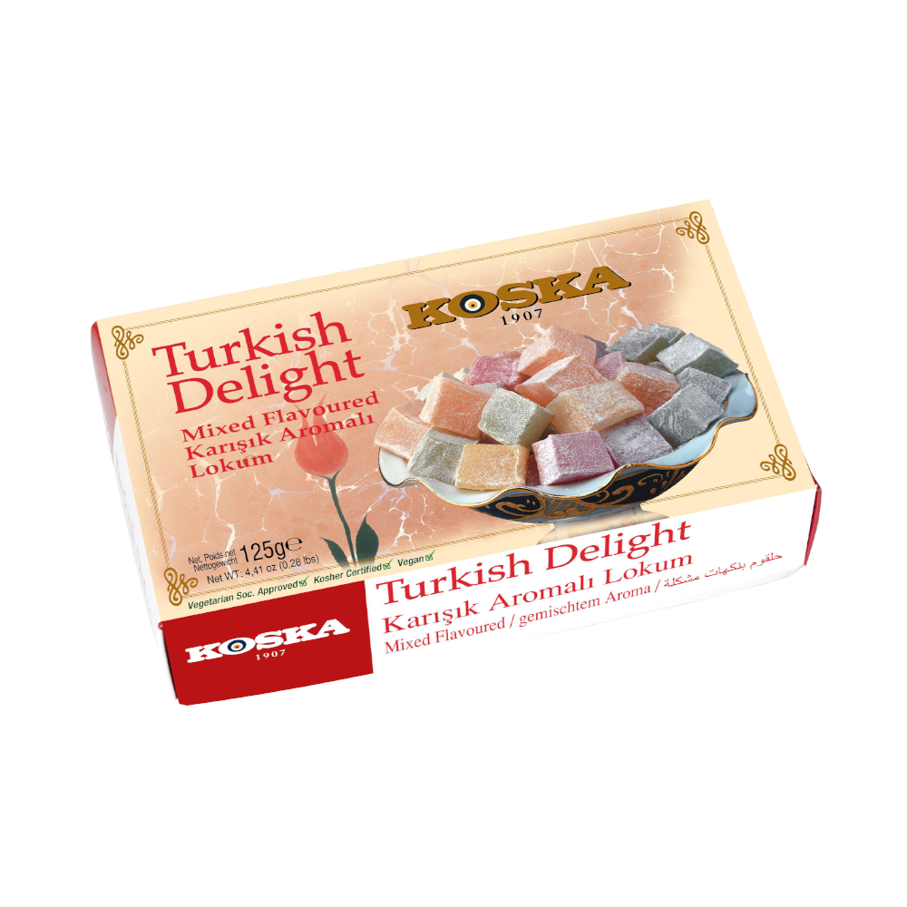 125 g Karışık Aromalı Lokum*24