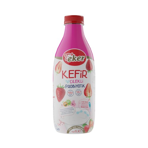 EKER STRAWBERRY KEFIR 1L X6