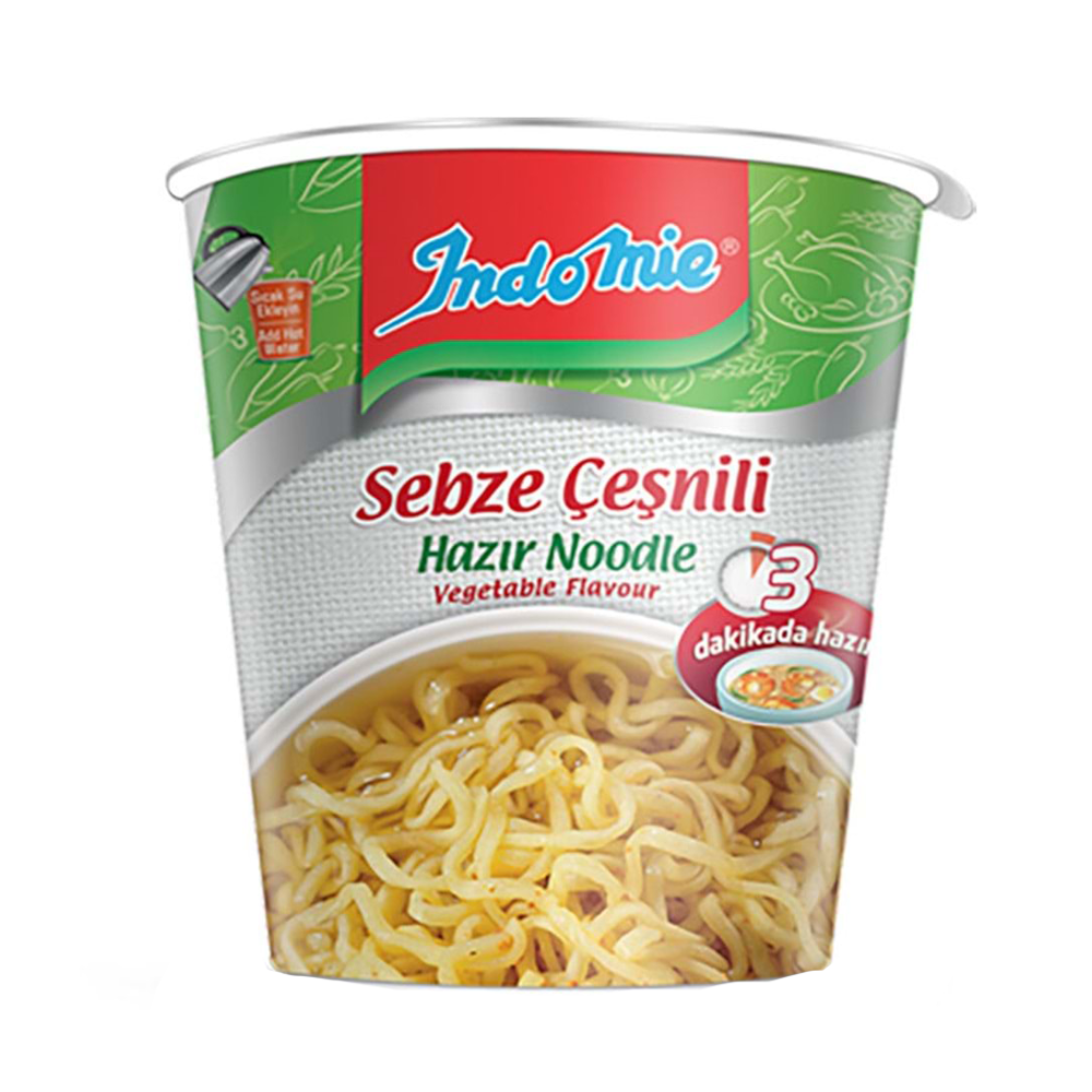 INDOMIE  VEGETABLE NOODLES  (CUP) 60GR*24