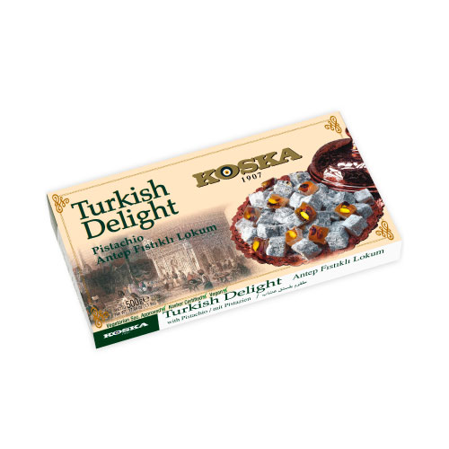 KOSKA ლუხუმი ფისტით 500გრ*12ც 8690710009077