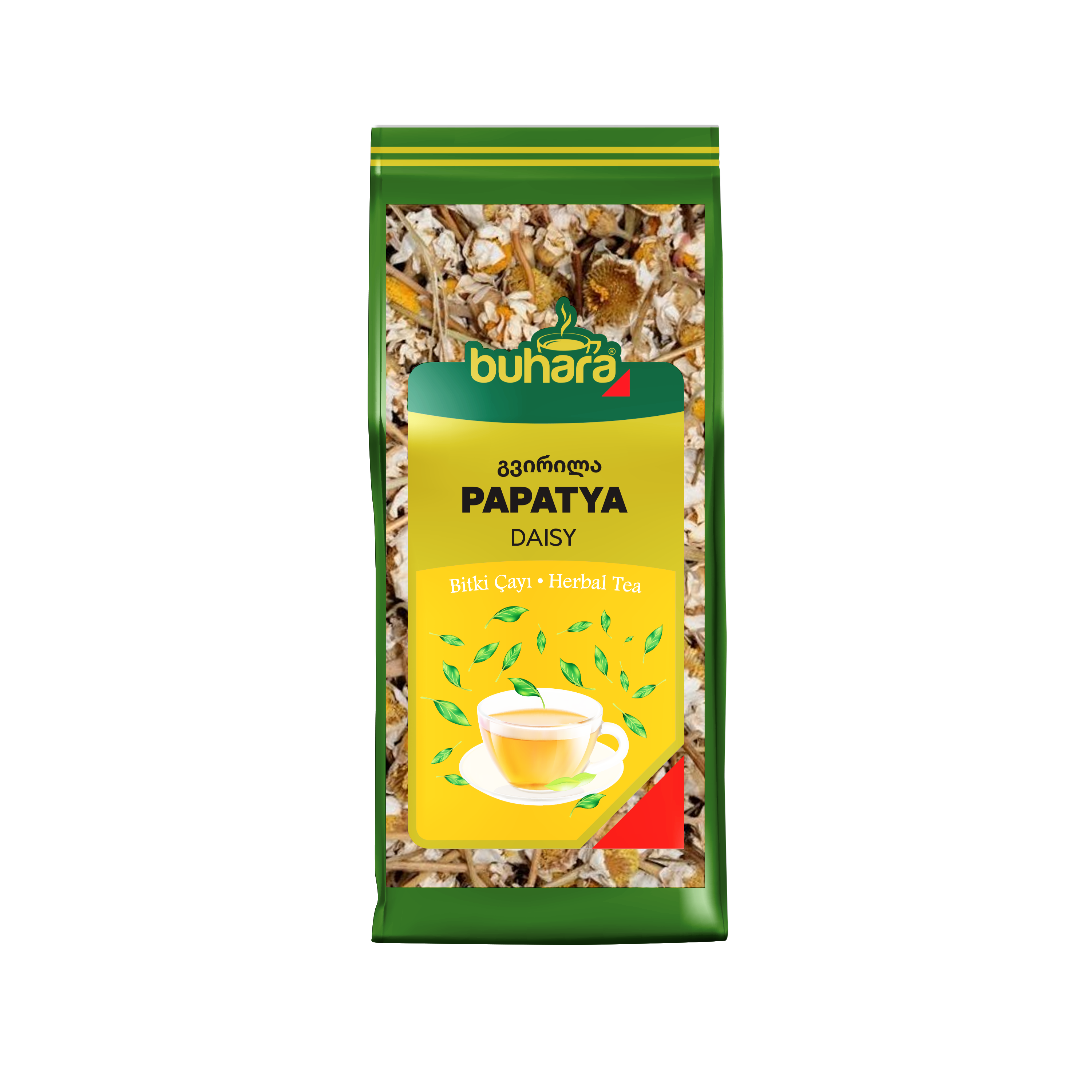 BUHARA გვირილას ჩაი 40გრ*12ც (PAPATYA) 8692888621563