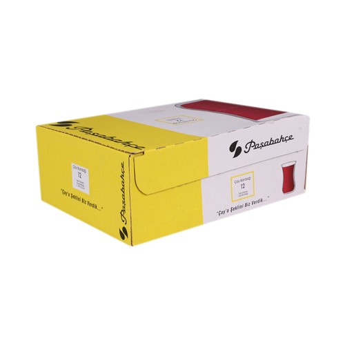 PAŞABAHÇE მინის ჭიქა 42011 12ც*6ც