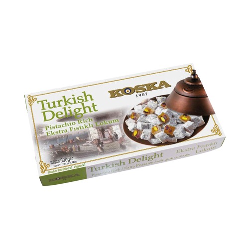 KOSKA ლუხუმი თხილით 500გრ*12ც 8690710009060