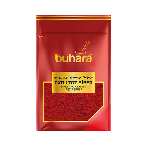 BUHARA ტკბილი წიწაკა დაფქული 50გრ*12ც