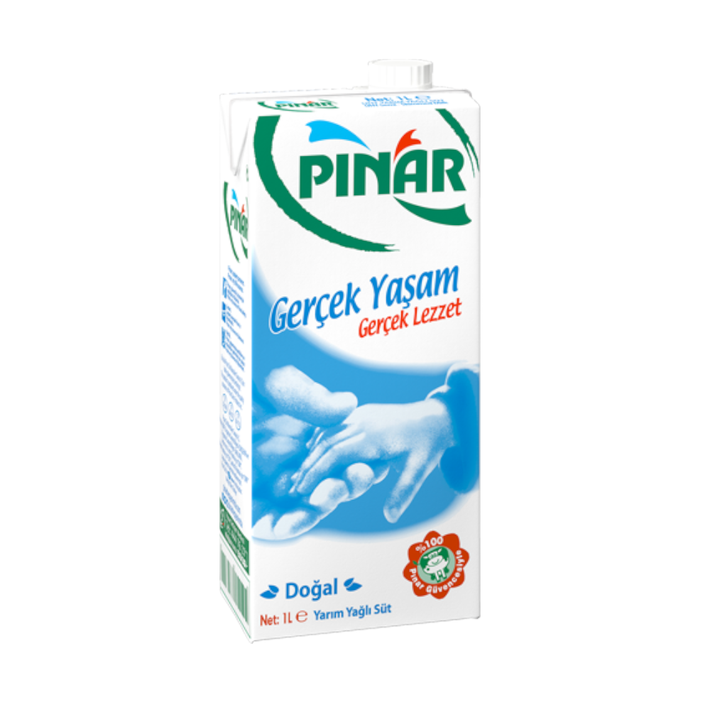 PINAR UHT რძე 1,5% 1ლ*12ც 8690565012406