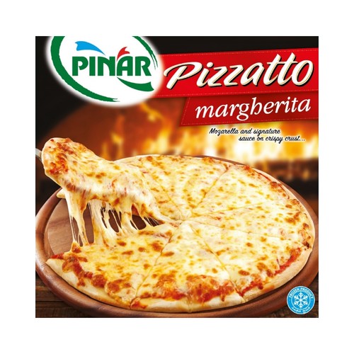 PINAR PIZZATO გაყინული პიცა "მარგარიტა" 380გრ*12ც