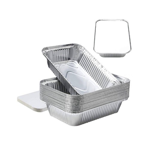 LK ალუმინის კონტეინერი 500გრ+თავსახური 100ც*20შ. 8682887981089