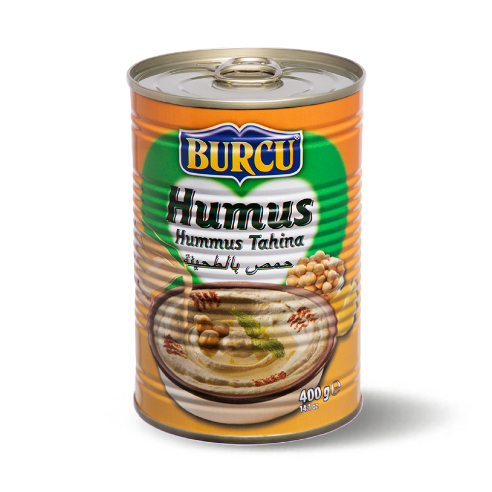 BURCU მზა ჰუმუსი 400გრ*24ც 8691573018329