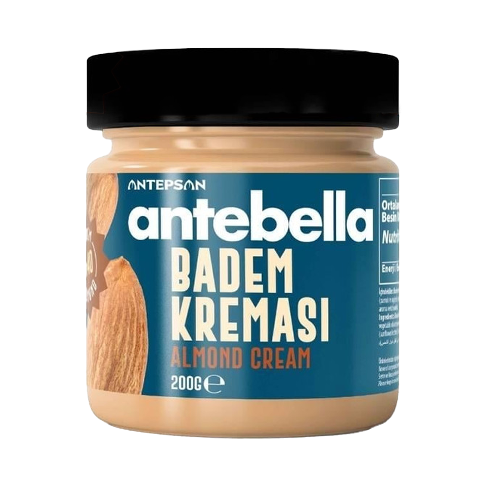 ANTEBELLA ნუშის პასტა (40%) 200გრ*12ც (შუშა) 8699936610609